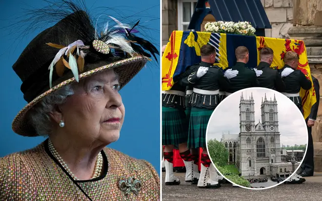 Queen Elizabeth II's funeral takes place at Westminster Abbey