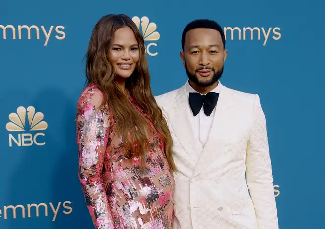 John Legend and Chrissy Teigen in 2022