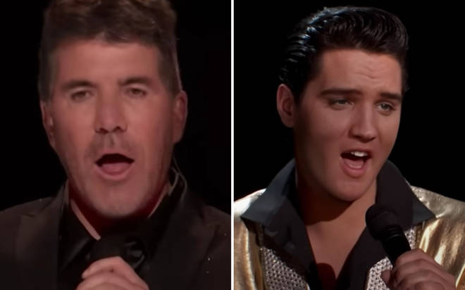 "Elvis reborn" left Simon Cowell speechless during the America&squot;s Got Talent finale.