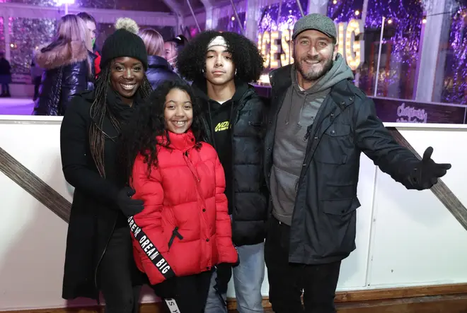 Will Mellor and his family in 2020. (Photo by John Phillips/Getty Images)