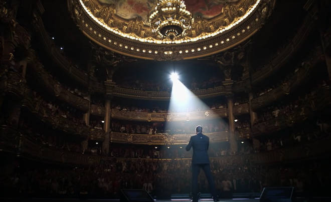 He brought The Symphonica Tour to the historic Palais Garnier Opera House in Paris.
