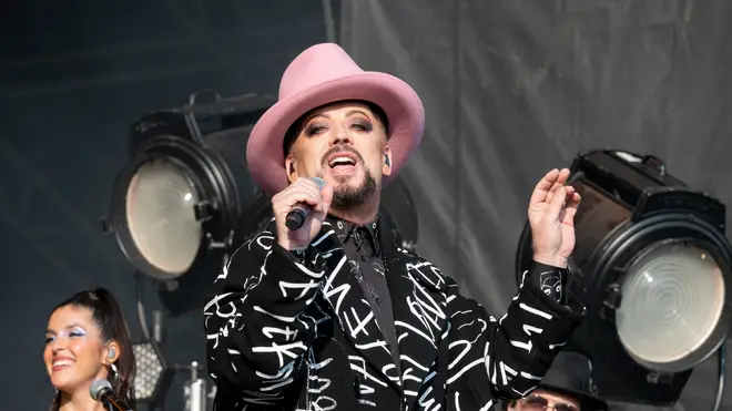 Boy George in concert