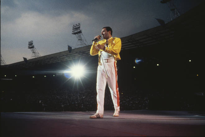 Despite Queen's enormous success in the UK, they weren't as popular within US audiences during the 1980s. (Photo by Dave Hogan/Getty Images)