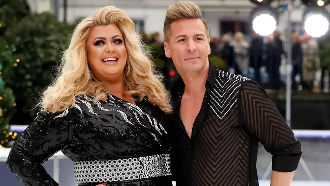 Dancing on Ice couple Gemma Collins and Matt Evers