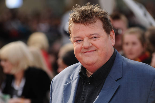 Robbie Coltrane at the premiere of Harry Potter and the Deathly Hallows Part 2