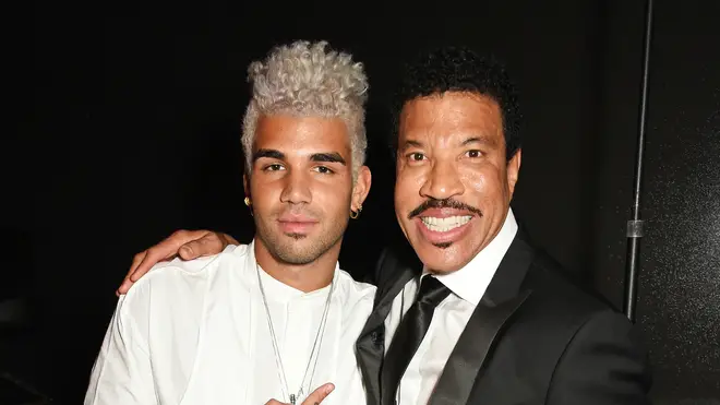Lionel Richie and his son Miles