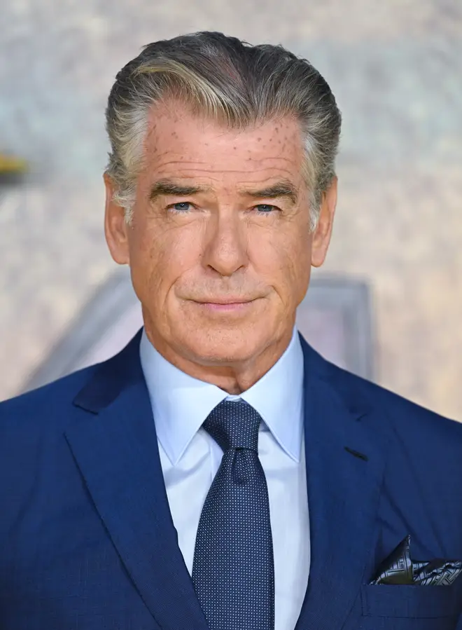 Pierce Brosnan at the Black Adam premiere