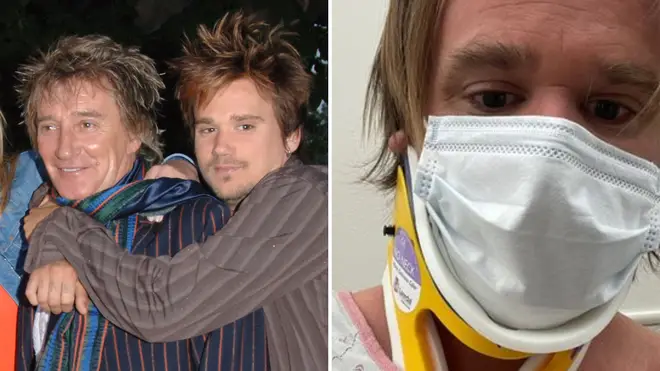 Rod Stewart's son Sean is recovering after a car crash
