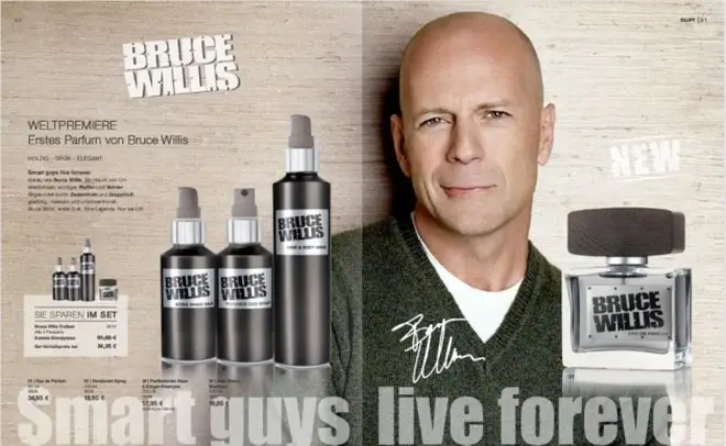Bruce Willis fragrance
