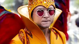 Taron Egerton stars as Elton John in the Rocketman movie