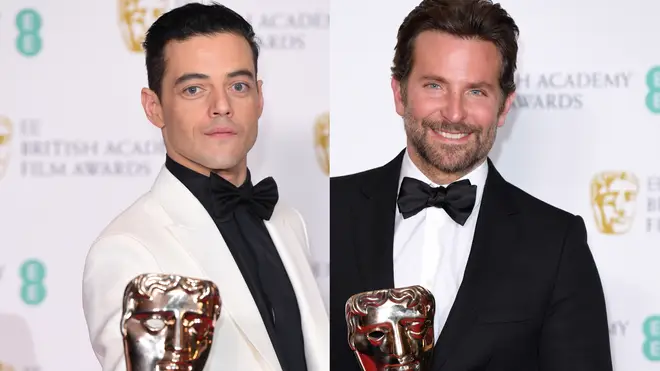 Rami Malek and Bradley Cooper won BAFTAs in London