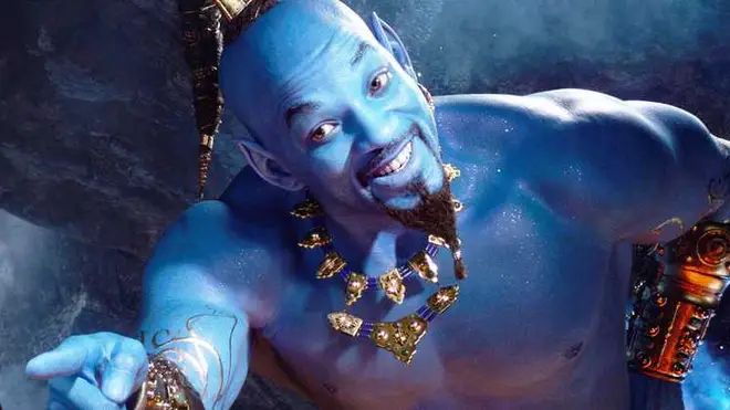 Will Smith as the Genie in Aladdin
