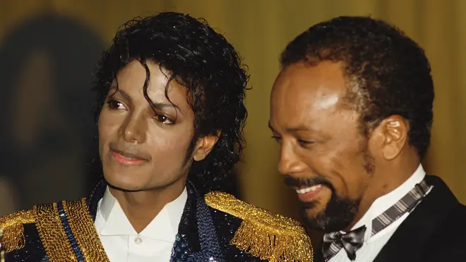 Michael Jackson and Quincy Jones