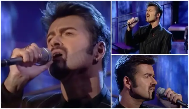 George Michael appearing on 'Parkinson' in 1998 singing 'A Different Corner'