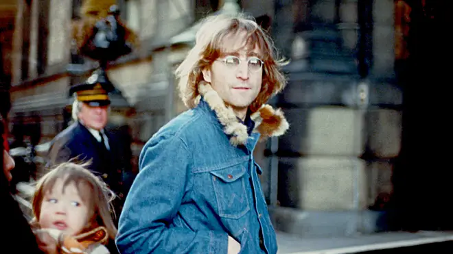 John Lennon wrote 'Beautiful Boy (Darling Boy)' as a lullaby for his second son Sean Lennon. (Photo by Vinnie Zuffante/Michael Ochs Archives/Getty Images)