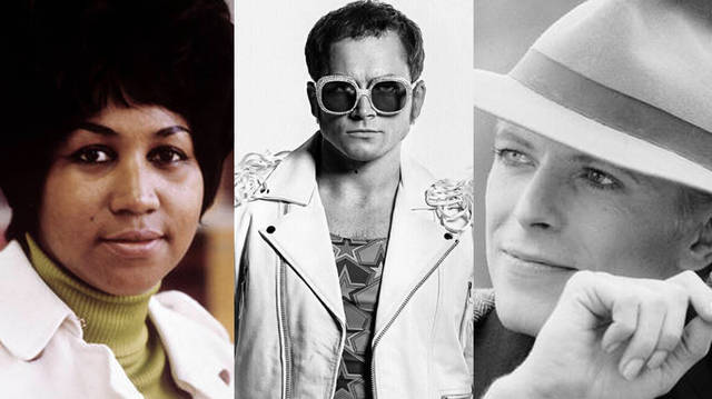 Highlights amongst 2019's biopics are films on Aretha Franklin, Elton John and David Bowie