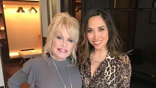 Myleene Klass spoke to Dolly Parton ahead of the 9 to 5 launch in London