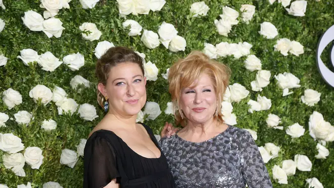 Bette Midler and daughter Sophie in 2017