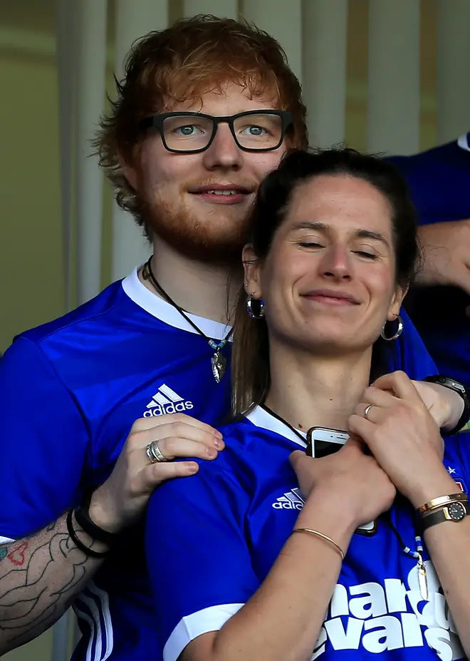 Ed Sheeran and Cherry Seaborn