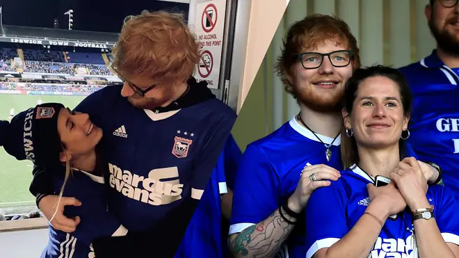 Ed Sheeran and Cherry Seaborn