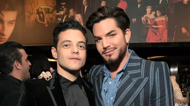 Rami Malek and Adam Lambert