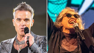 Robbie Williams and Blondie