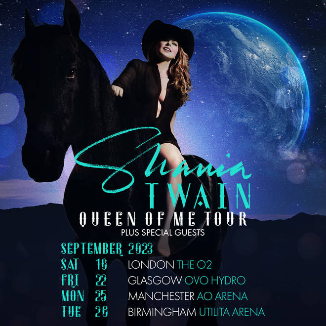 shania twain tour july