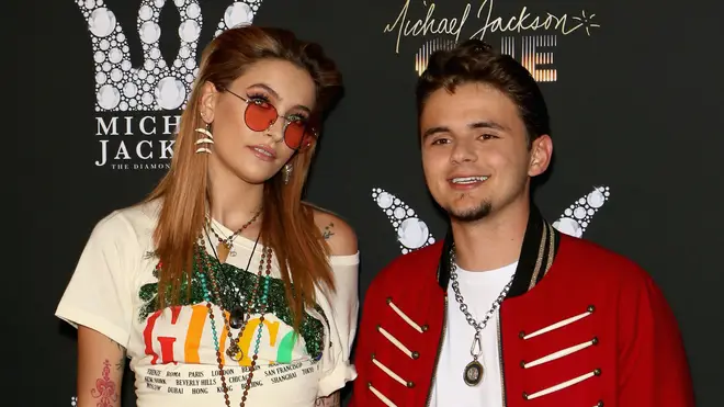 Paris and Prince Jackson in 2018