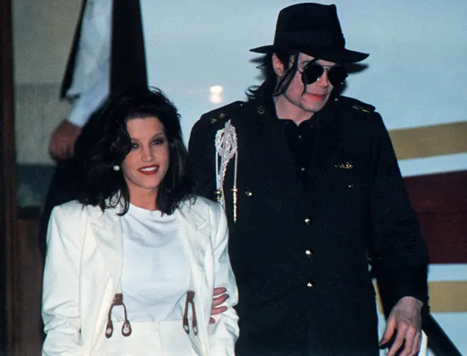Michael Jackson and Lisa Marie Presley in 1994