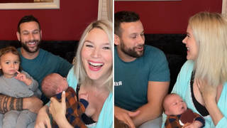 Joss Stone and her family, including new baby Shackleton
