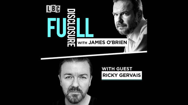 Ricky Gervais Full Disclosure Podcast