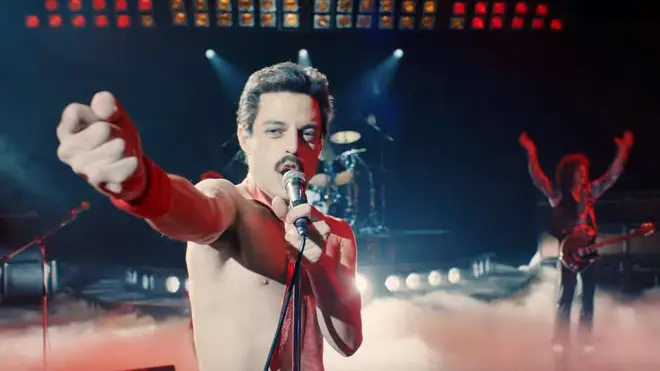 Rami Malek in Bohemian Rhapsody