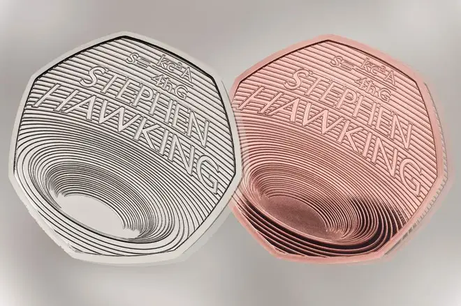Stephen Hawking 50p coins