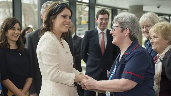 The Duke of York Visits The Royal National Orthopaedic Hospital