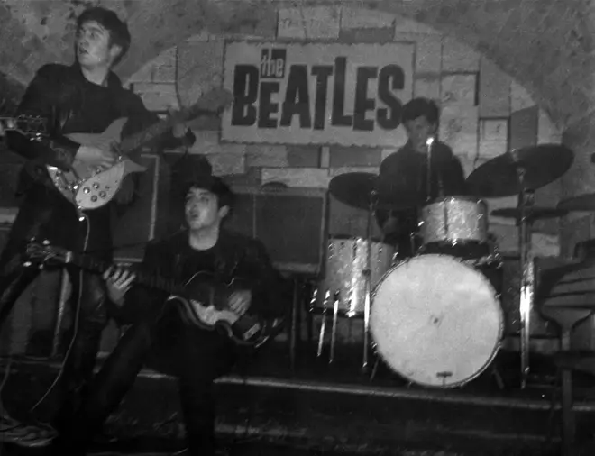 The Beatles in The Cavern Club