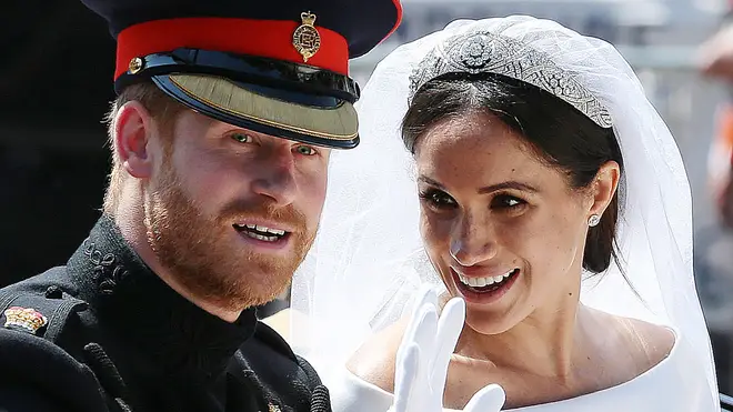 BRITAIN-US-ROYALS-WEDDING-PROCESSION