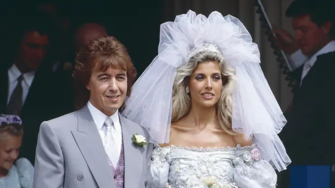 Bill Wyman and Mandy Smith married in 1989