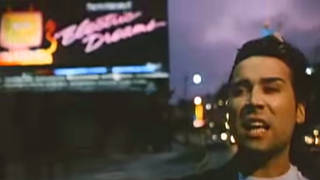 Phil Oakey in the Electric Dreams video