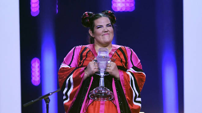 Netta Barzilai winning Eurovision 2018