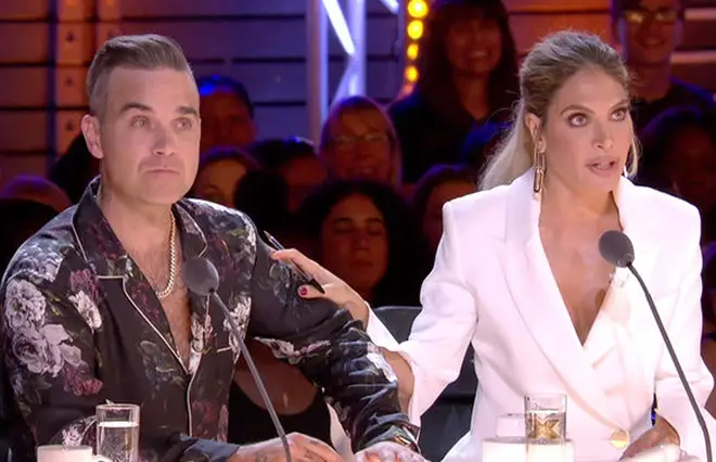 Robbie Williams and wife Ayda Field have quit X Factor