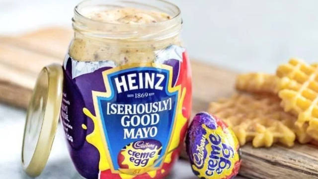 Heinz have announced a mayonnaise collaboration with Cadbury Creme Eggs
