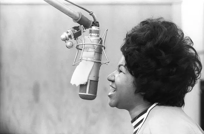 Aretha Recording In NY