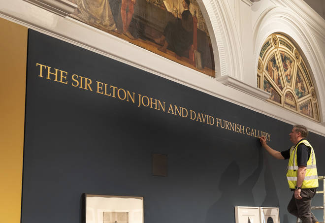 The Sir Elton John and David Furnish Gallery in the V&A