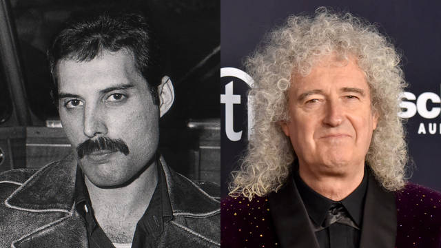Brian May has unveiled new Freddie Mercury statue