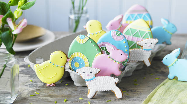 Biscuiteers are offering Easter delivery on hand-iced biscuits