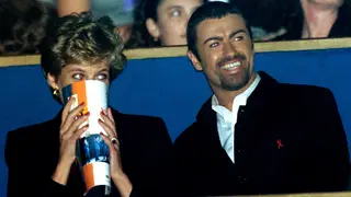 Princess Diana had many close relationships with musical stars including George Michael