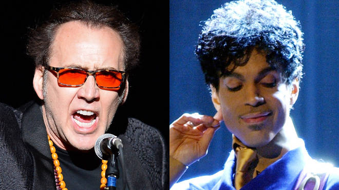 Nicolas Cage shouted a cover of Prince's 'Purple Rain' in Los Angeles