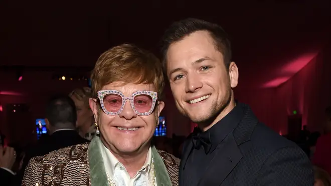 Elton John and Taron Egerton