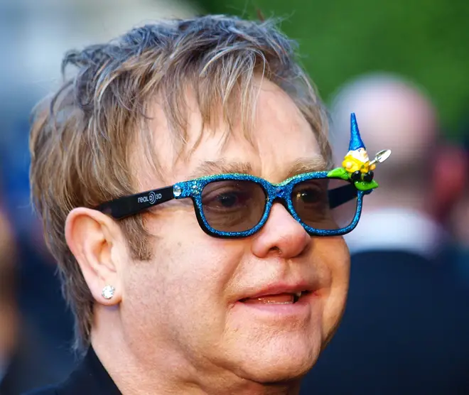 Elton's 3D glasses in 2011