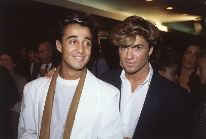 George Michael and Andrew Ridgeley in 1984